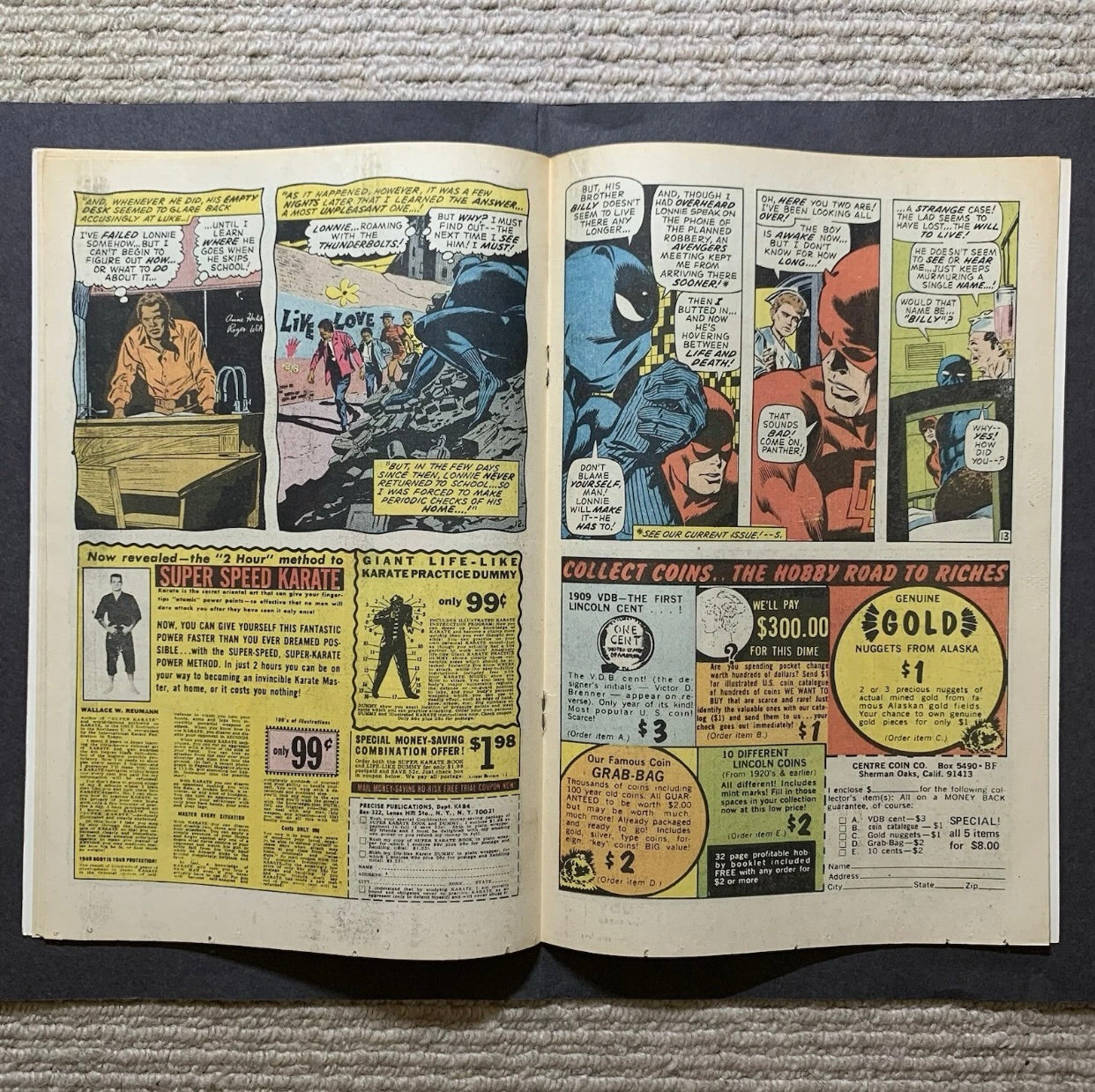 Daredevil 69/ Bronze Age Marvel Comics 1970