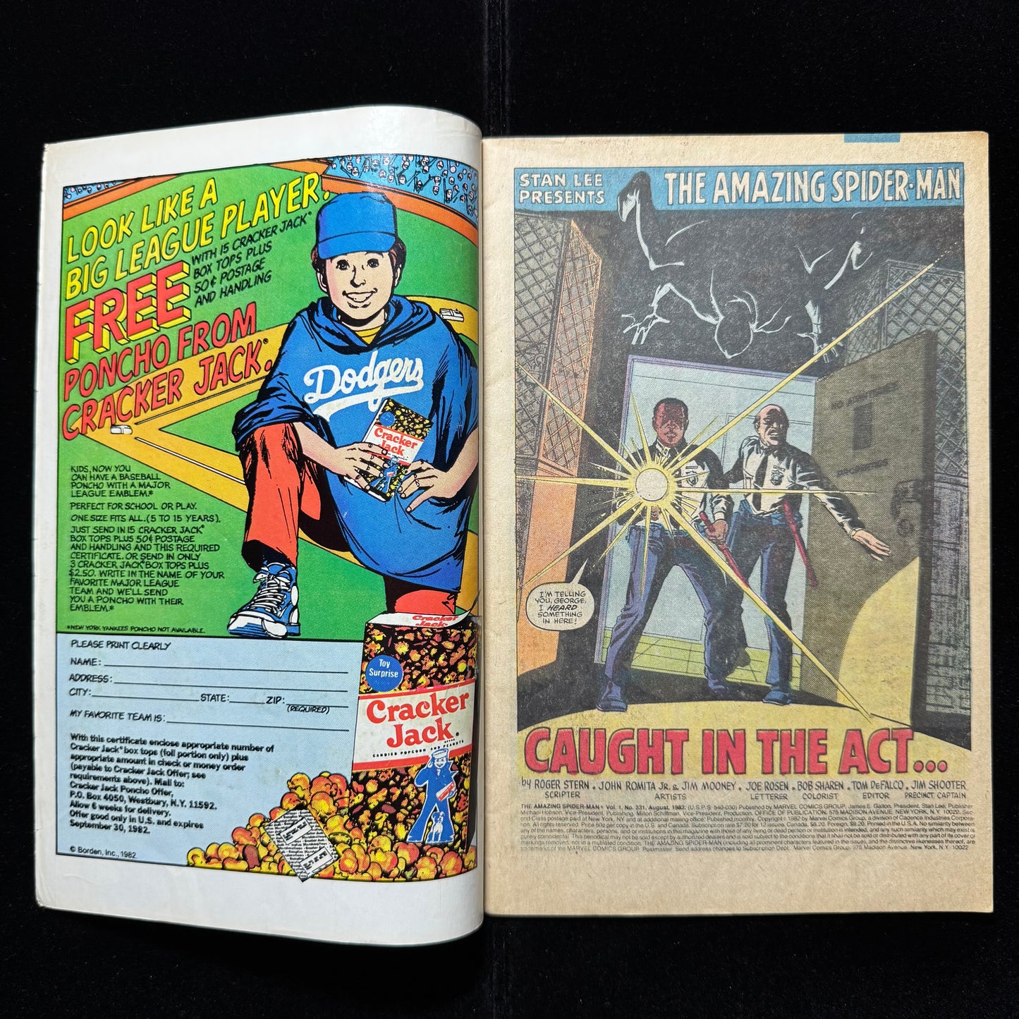 Amazing Spiderman 231 - Newsstand Edition - Bronze Age Marvel Comics 1982
