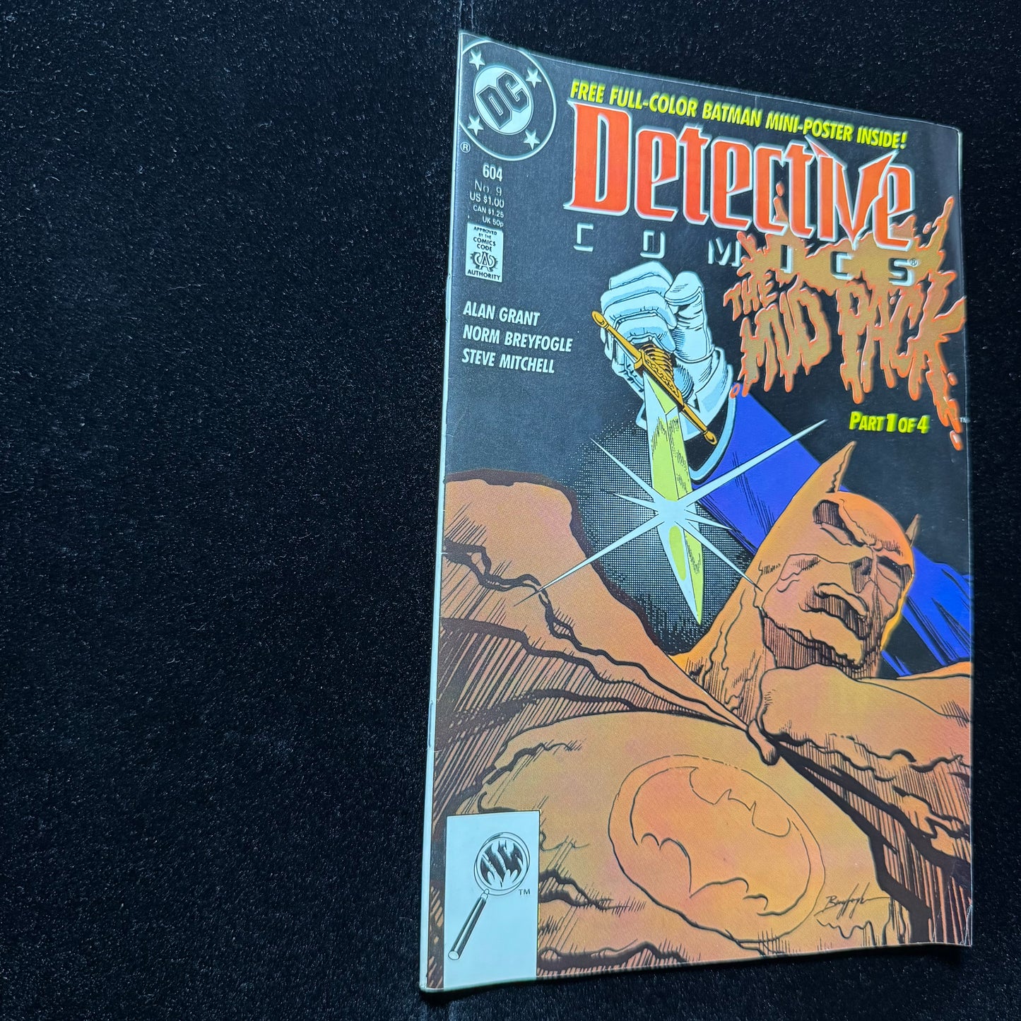 Detective Comics 604 - Lady Clayface Identity Revealed - Copper Age Dc 1989