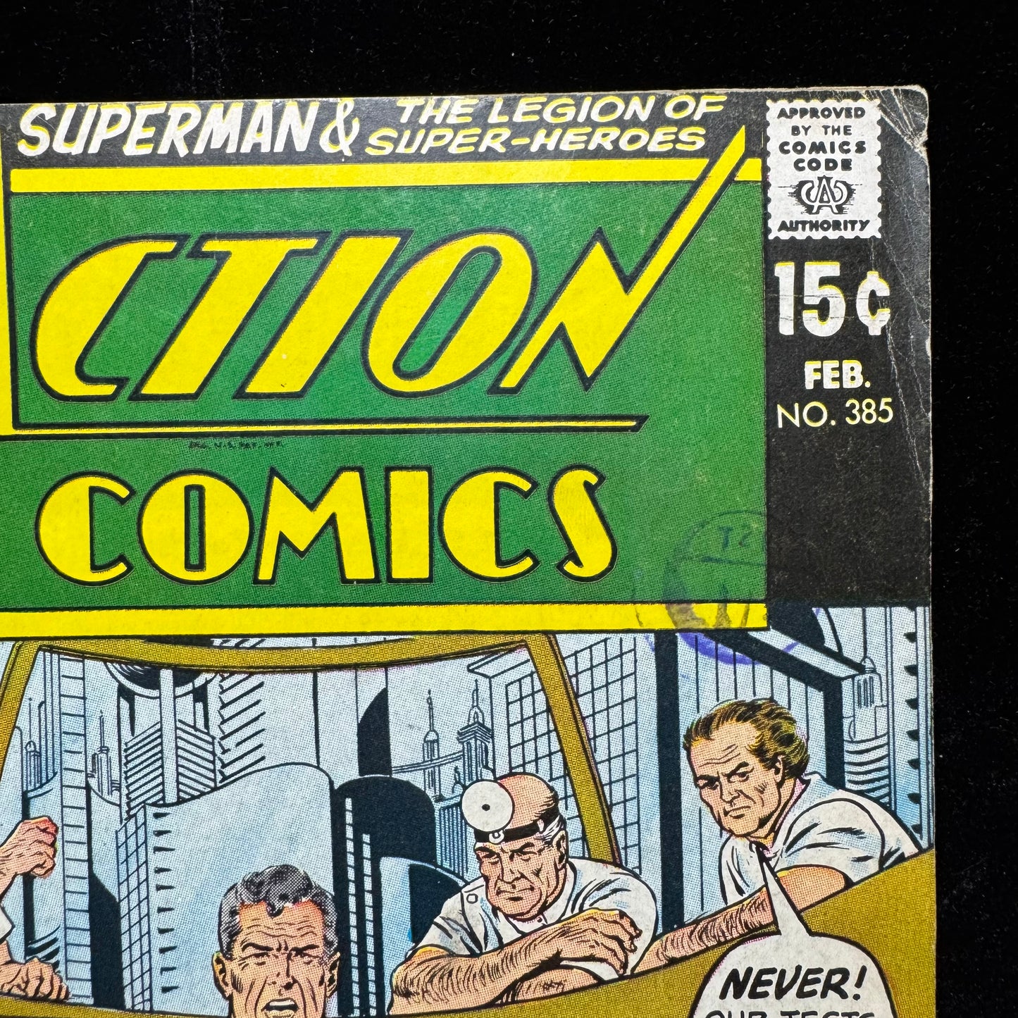 Action Comics 385 - Silver Age Dc Comics 1969