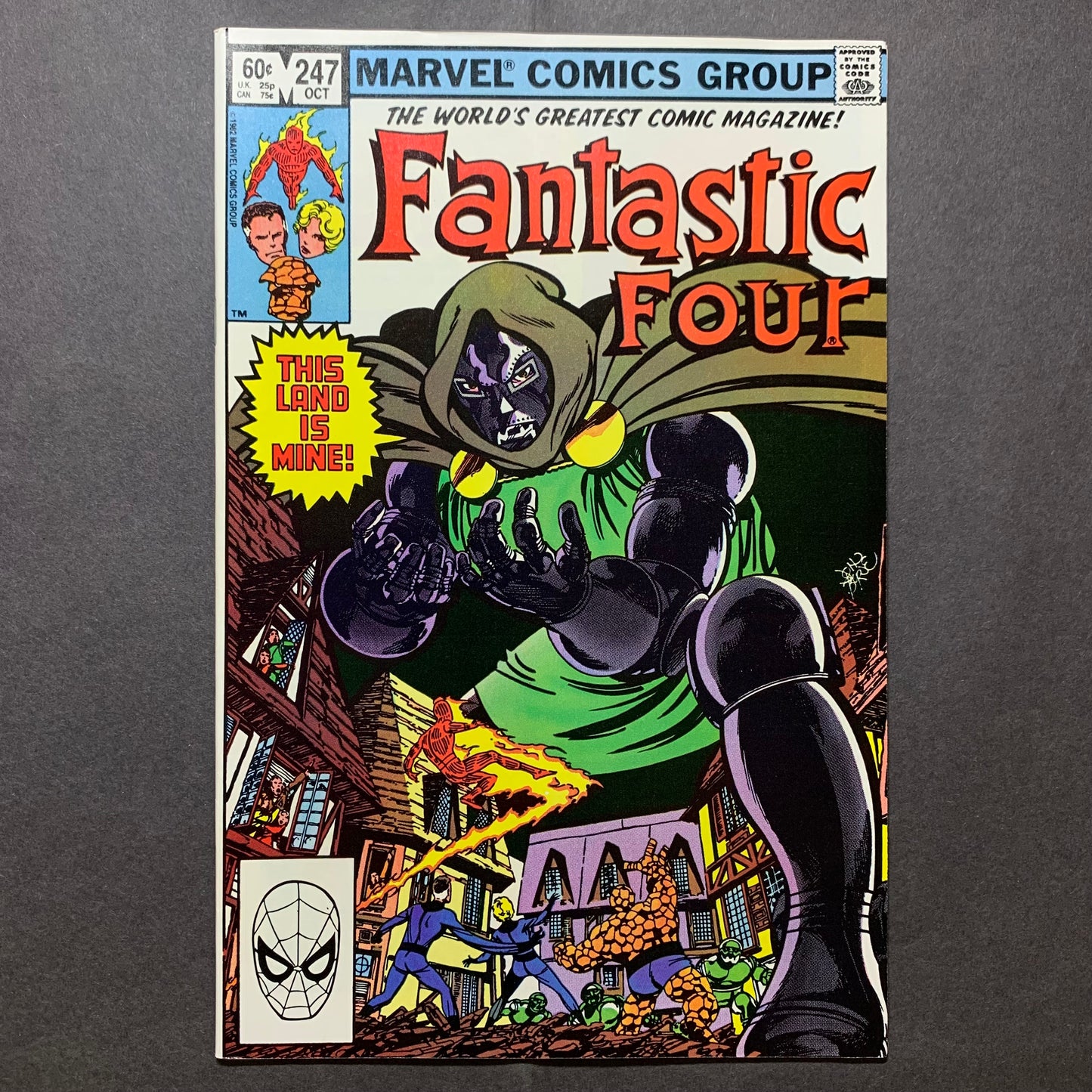 Fantastic four 247/ Bronze Age marvel comics 1982
