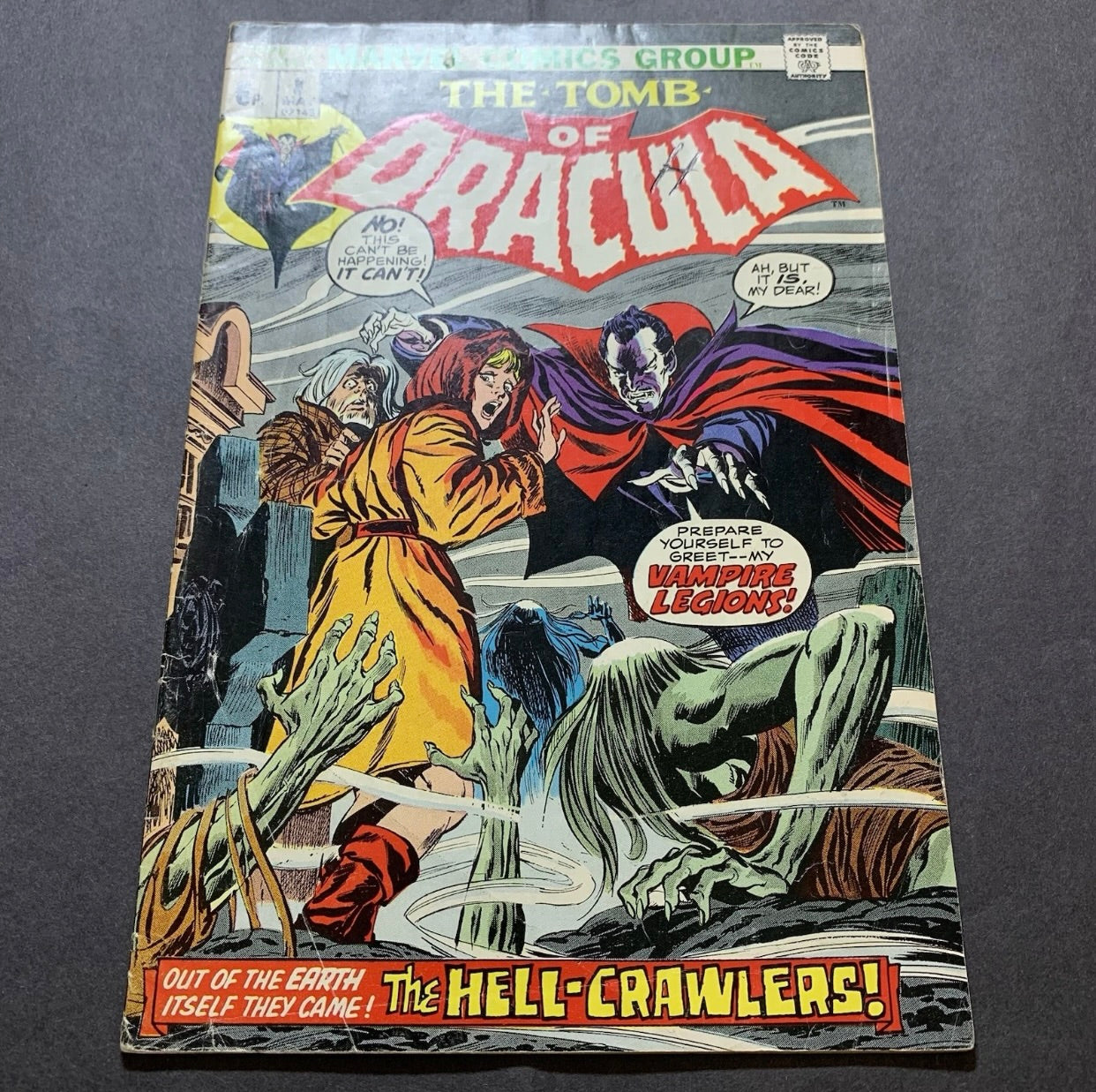 Tomb Of Dracula 8/ Bronze Age Marvel Comics 1973