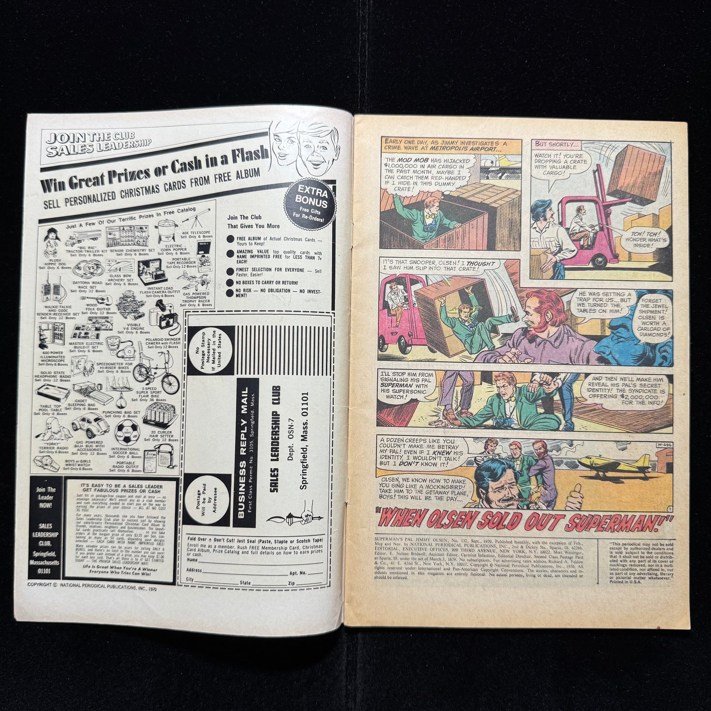 Superman’s Pal Jimmy Olsen 132 - Bronze Age Dc Comics 1970