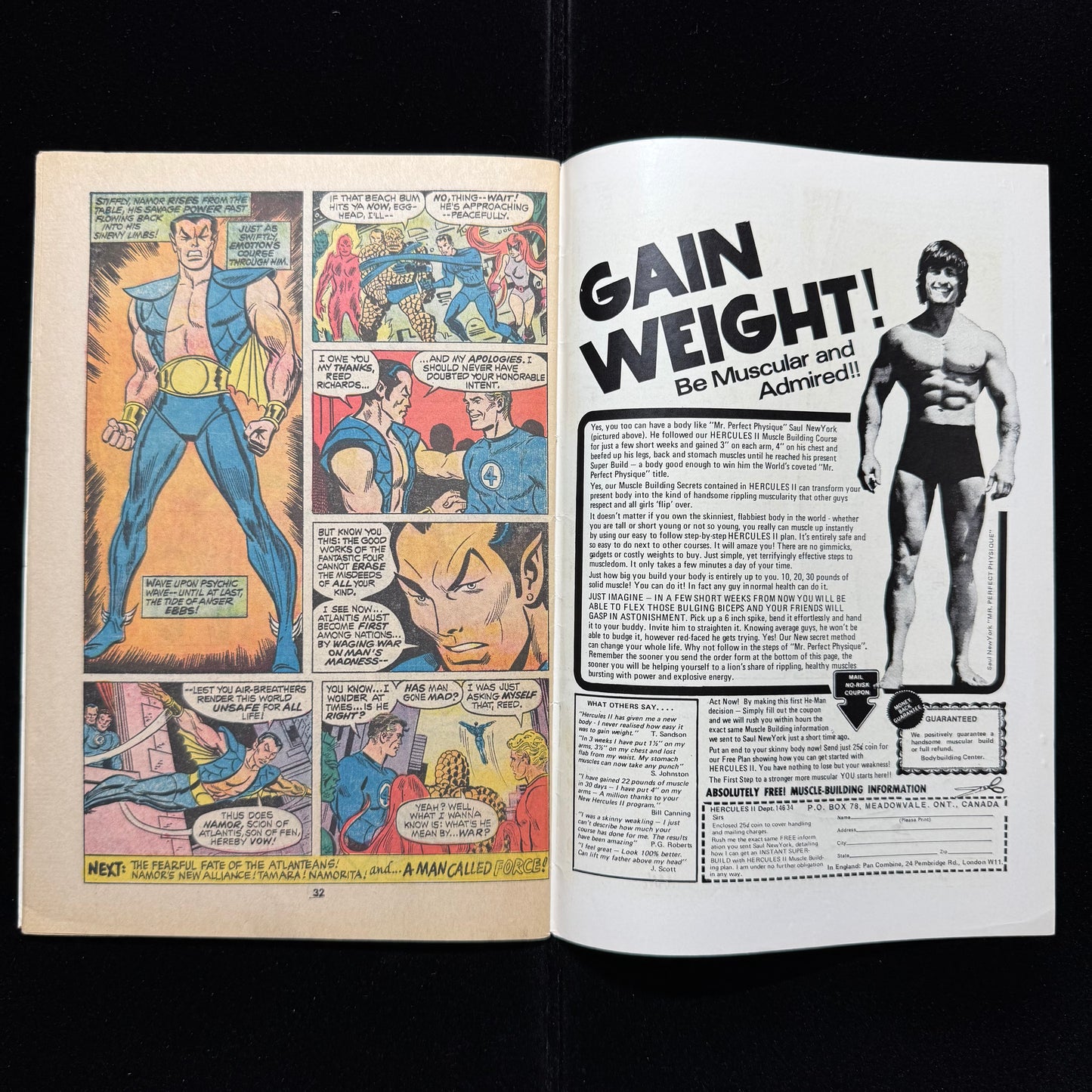 Sub-Mariner 67 - Debut New Sub-Mariner Costume - Bronze Age Marvel Comics 1973