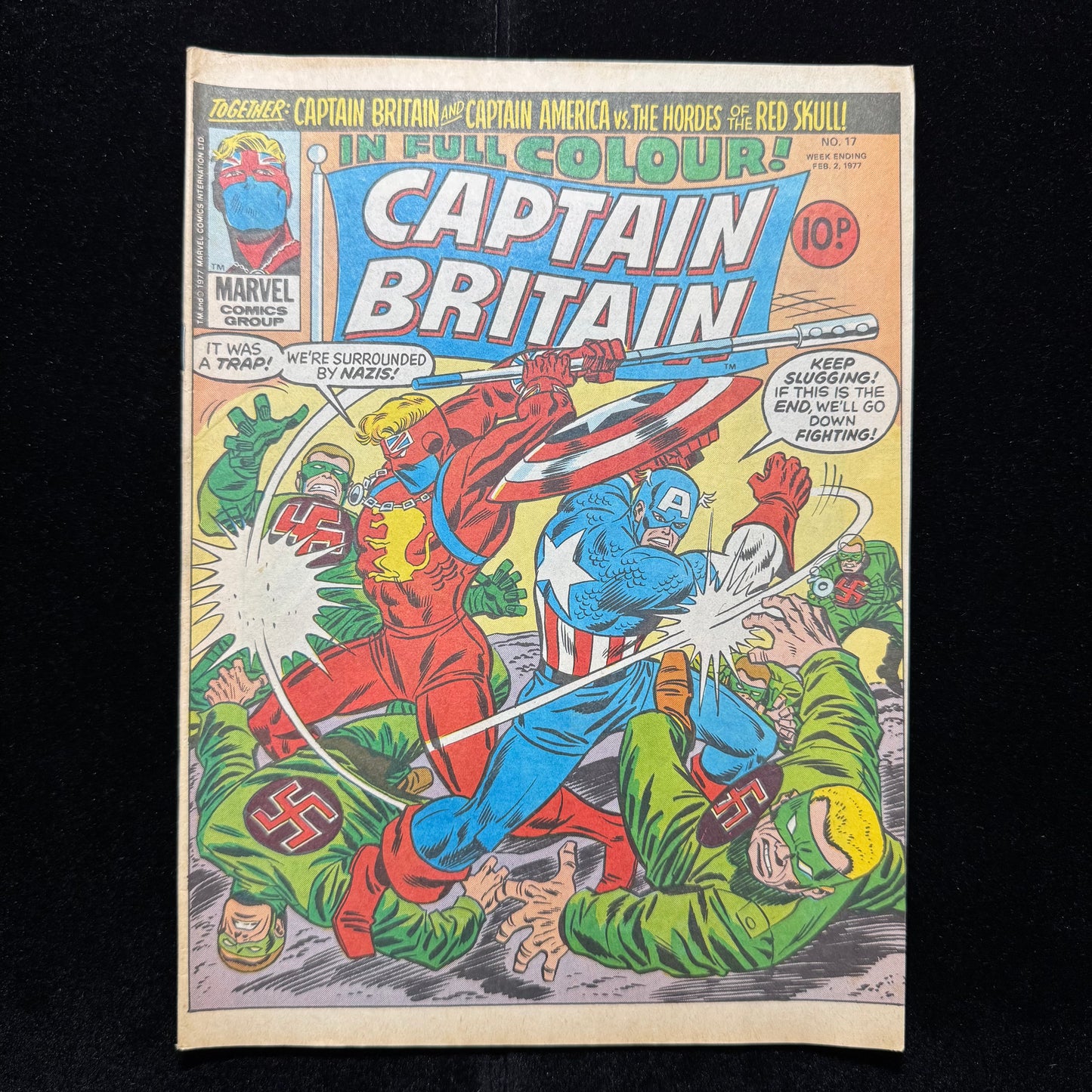 Captain Britain 17 - Bronze Age Marvel Comics 1977