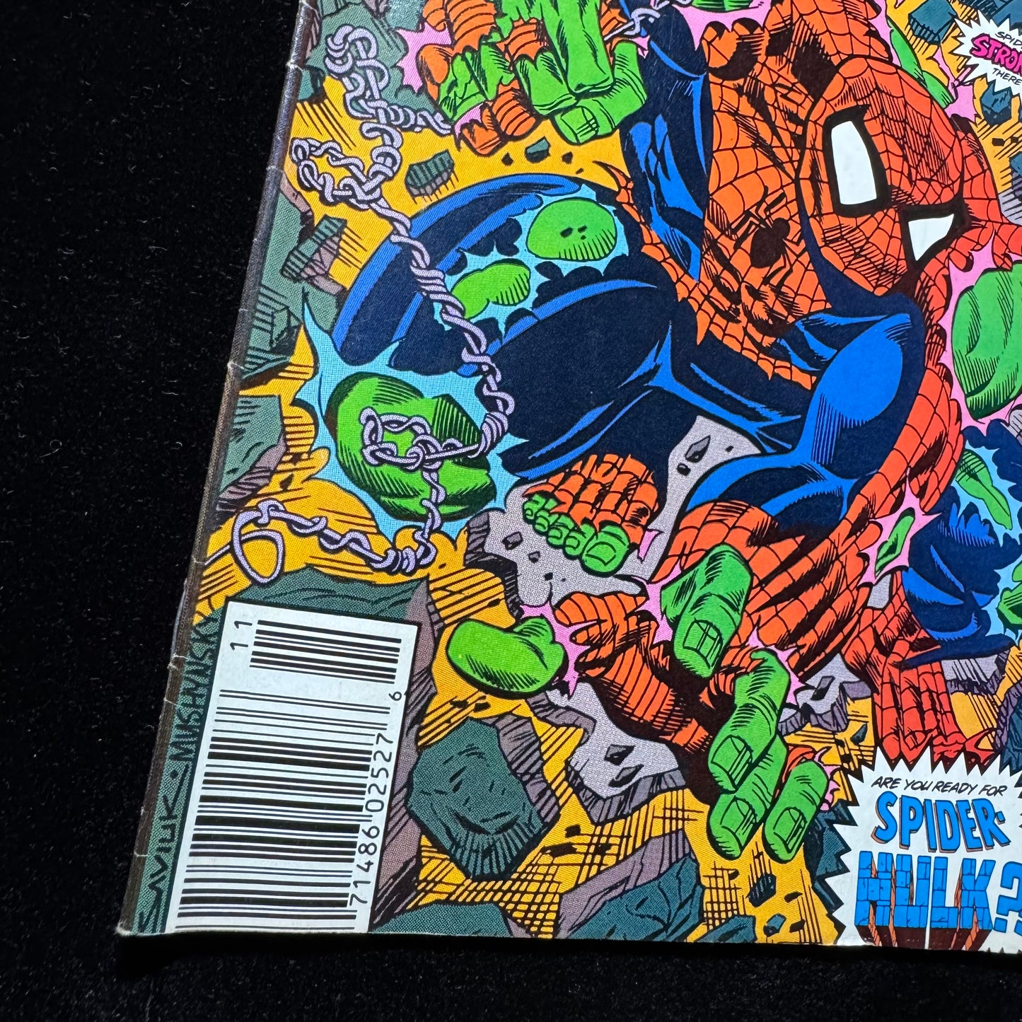 Web Of Spider-Man 70 - Newsstand - 1st App Spider-Hulk - Copper Age Marvel 1990