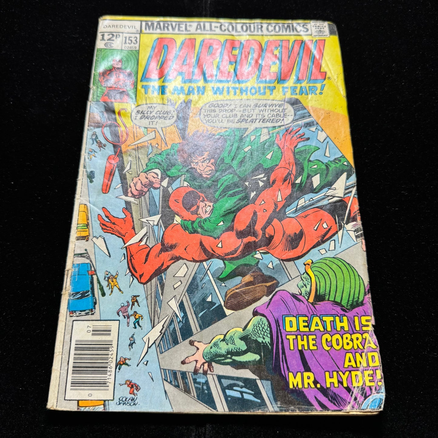 Daredevil 153 - 1st Appearance Of Ben Urich - Bronze Age Marvel Comics 1978