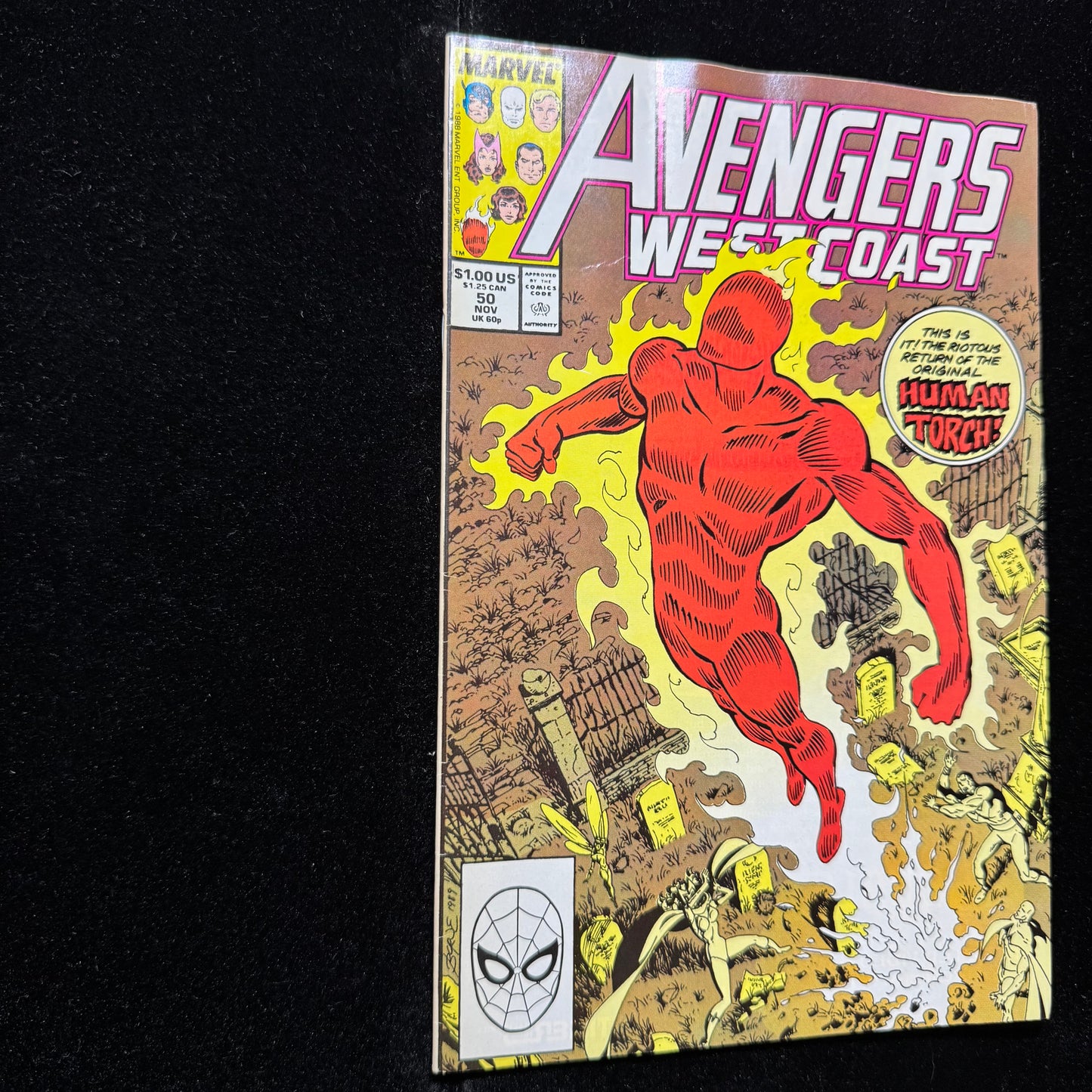 West Coast Avengers 50 - Copper Age Marvel Comics 1989