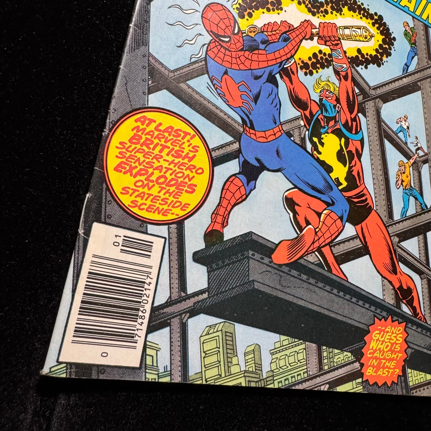 Marvel Team Up 65 - 1st App Of Cap Britain In US Comics - Bronze Age Marvel 1978