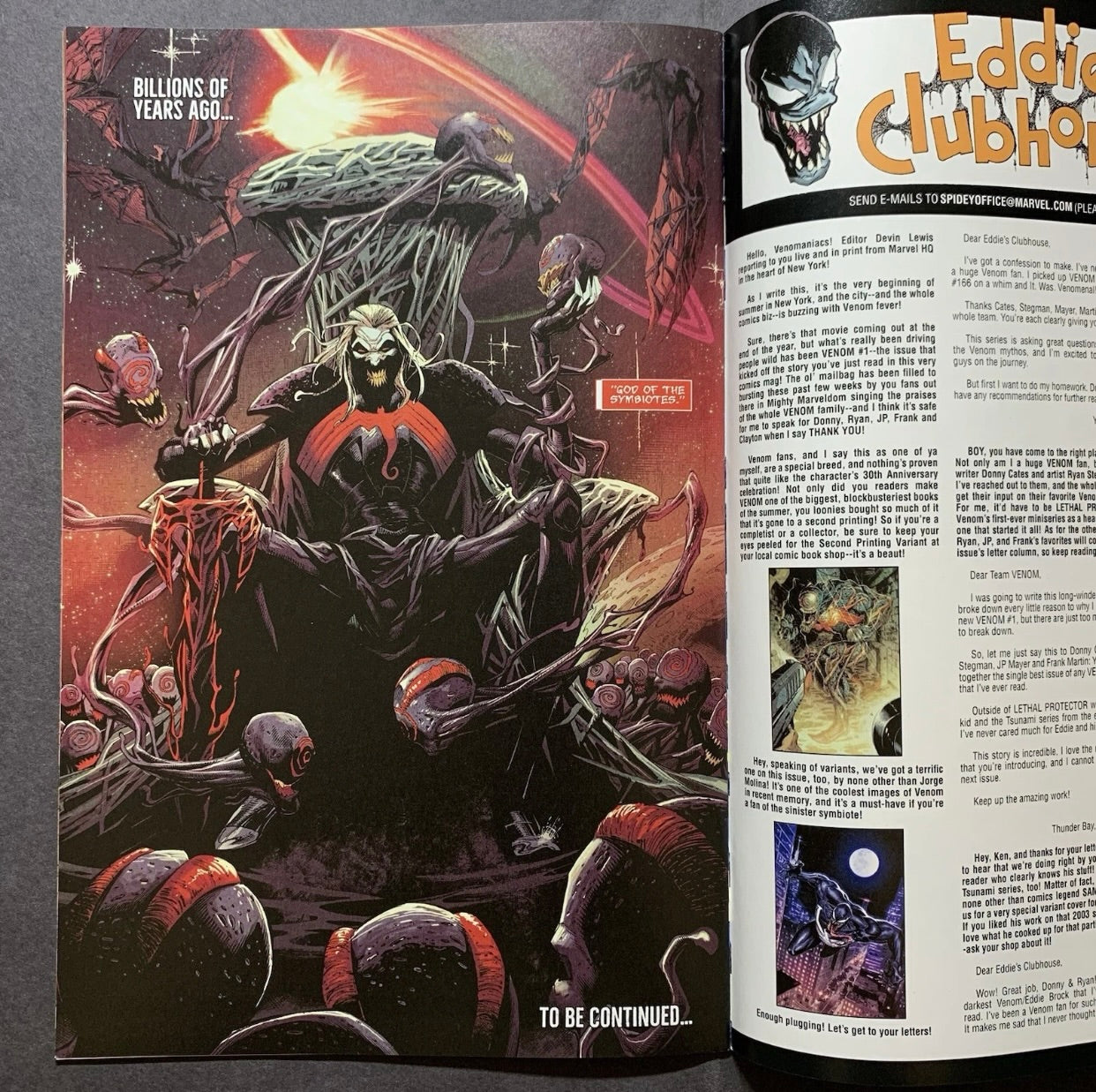 Venom 3/ Modern Age Marvel Comics 2018/ 1st Appearance Of Knull