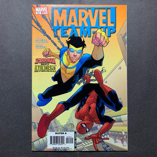 Marvel Team Up 14/ Modern Age Marvel Comics 2006/ Spider-Man Meets Invincible