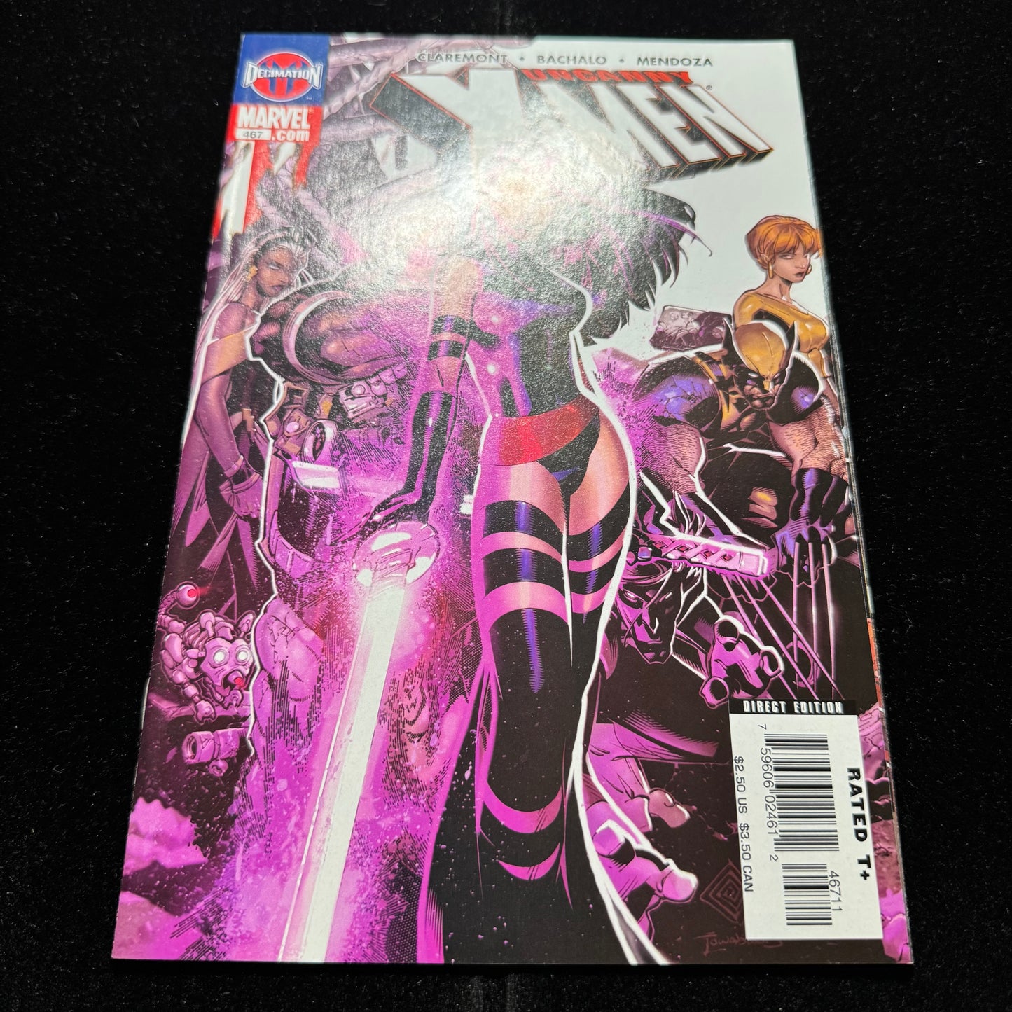 Uncanny X-Men 467 - 1st App Of Shir’ar Death Commandos - Modern Age Marvel 2006