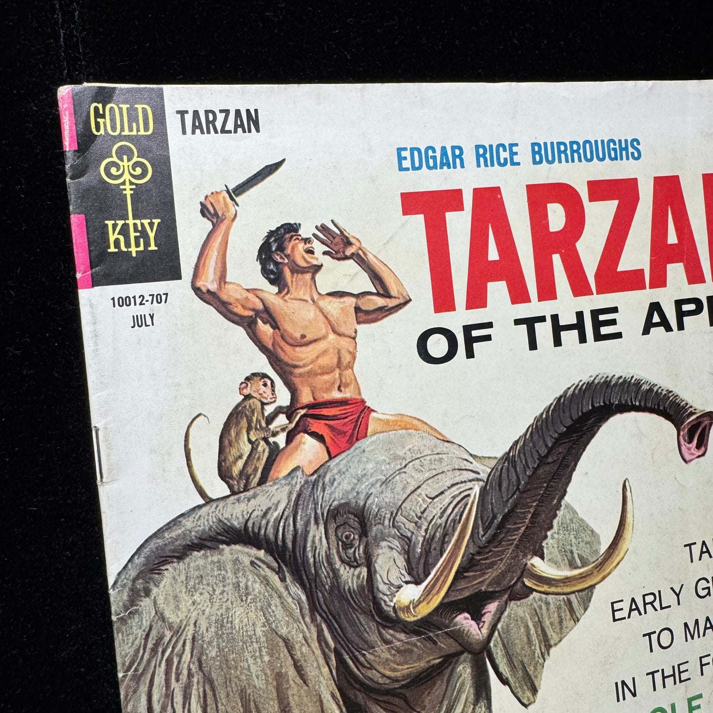 Tarzan Of The Apes 169 - Silver Age Dell Comics 1967