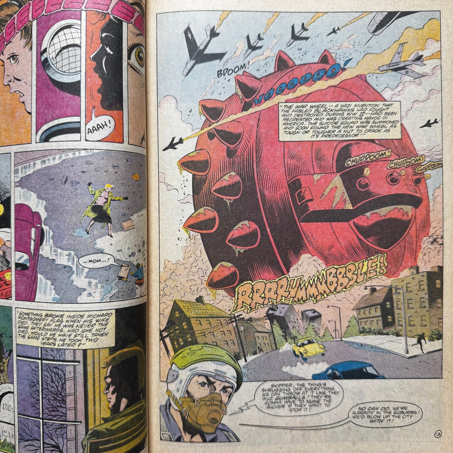Secret Origins 14 - 1st App Of Rick Flagg Sr - Copper Age Dc Comics 1987