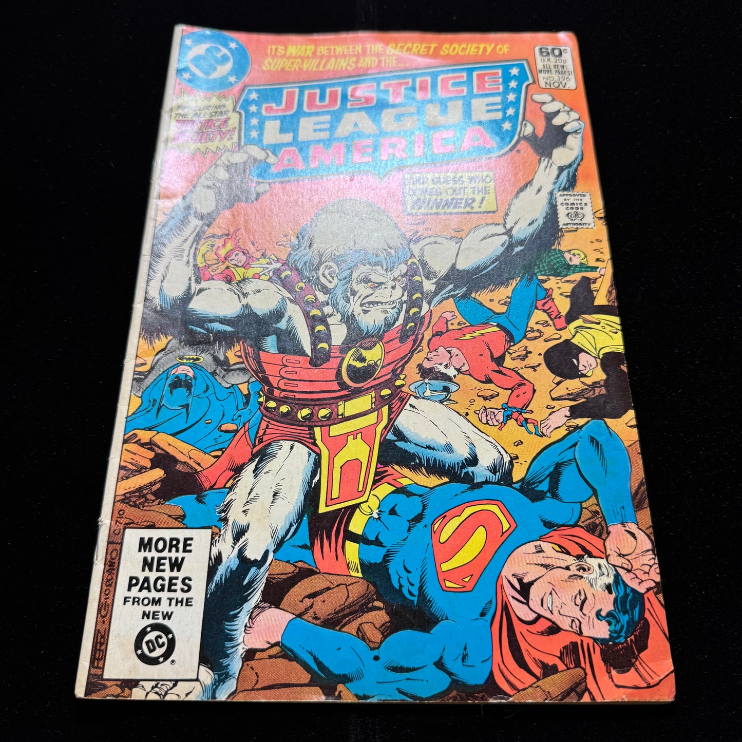 Justice League Of America 196 - Bronze Age Dc Comics 1981