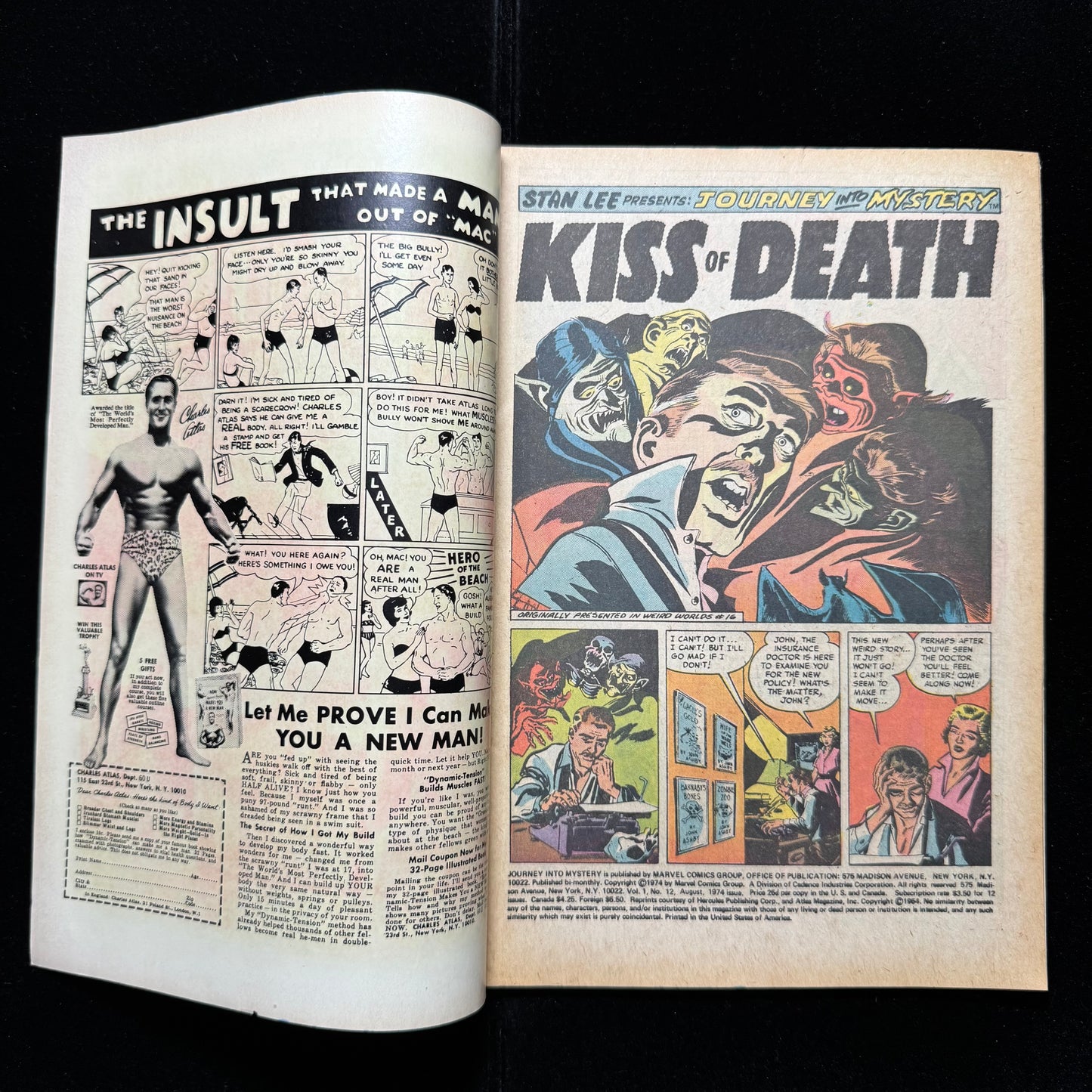 Journey Into Mystery 12 - Bronze Age Marvel Comics 1974