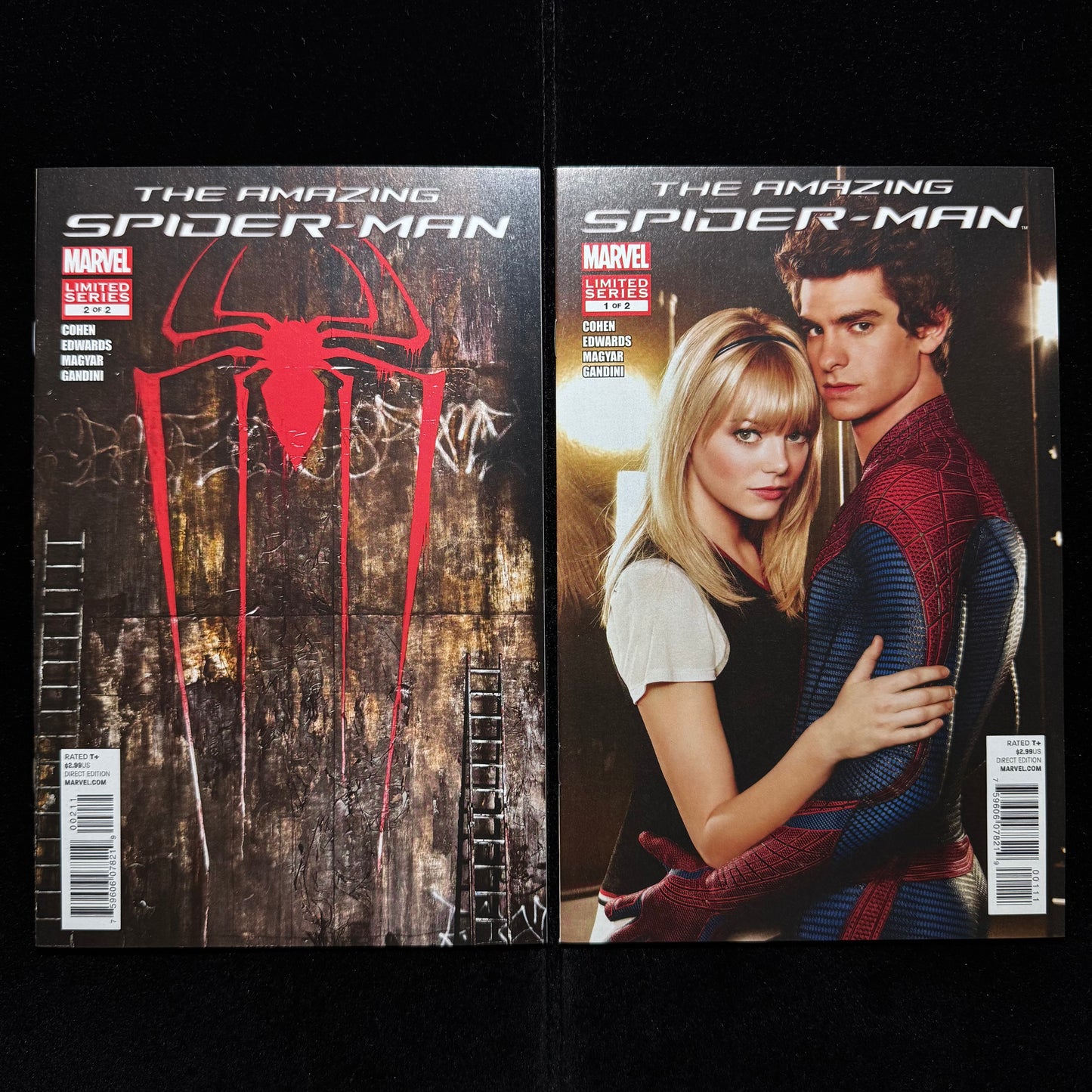 Amazing Spider-Man: The Movie 1-2 - Full Set - Modern Age Marvel Comics 2012