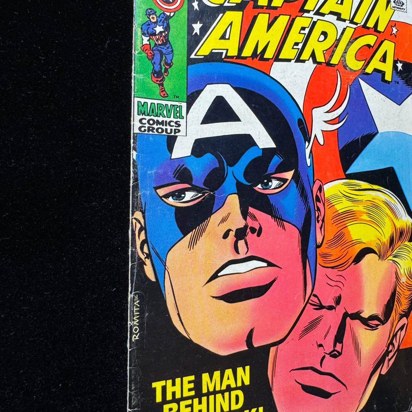 Captain America 114 - John Romita Sr Cover - Silver Age Marvel Comics 1969