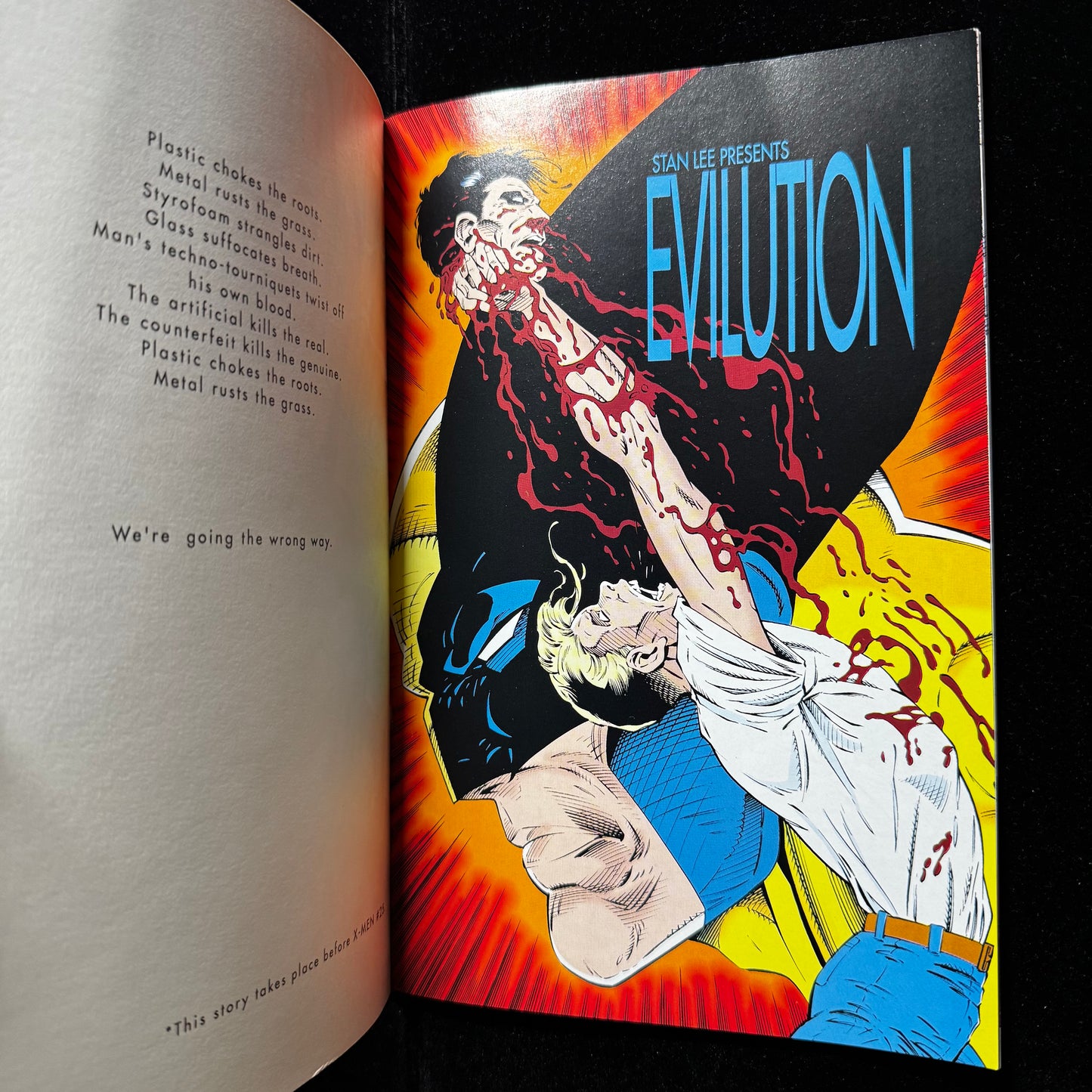 Wolverine Evilution 1 - Paperback One-Shot - Modern Age Marvel Comics 1994