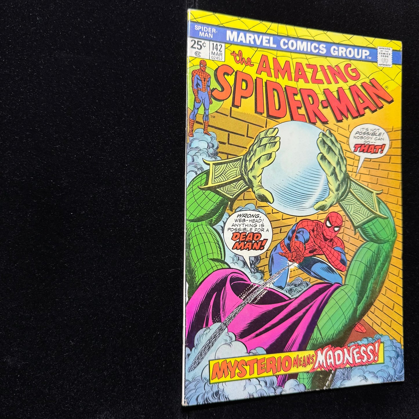 Amazing Spider-Man 142 - 1st Cameo Gwen Stacy Clone - Bronze Age Marvel 1976