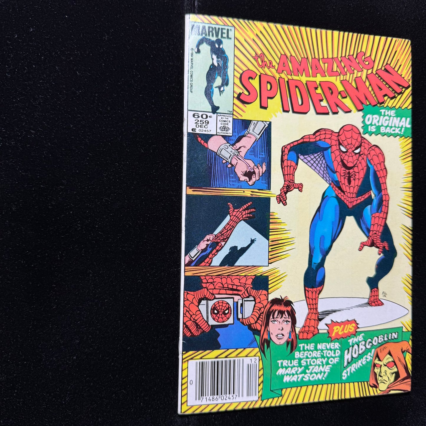Amazing Spider-Man 259 - Newsstand Edition - Copper Age Marvel Comics 1984