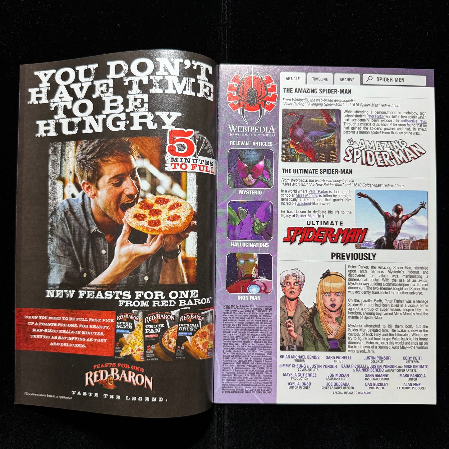 Spider-Men 4 - Modern Age Marvel Comics 2012