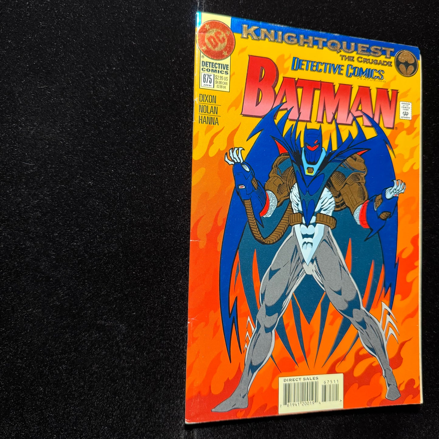 Detective Comics 675 - Foil Variant - Modern Age Dc Comics 1994