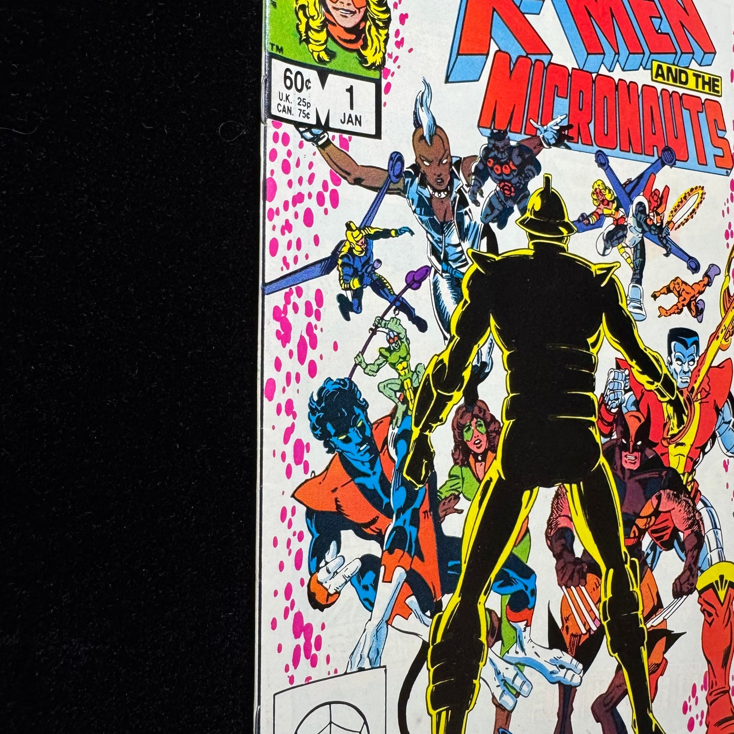 X-Men And The Micronauts 1 - Copper Age Marvel Comics 1984