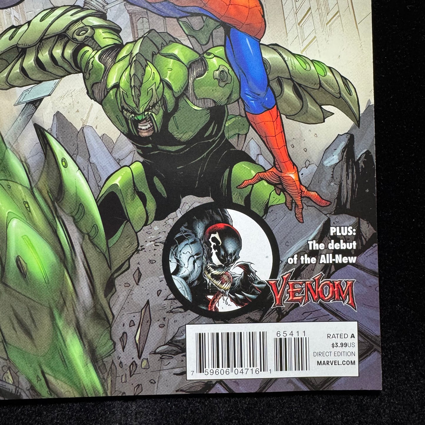 Amazing Spider-Man 654 - Flash Thompson Bonds With Symbiote - Modern Age 2011