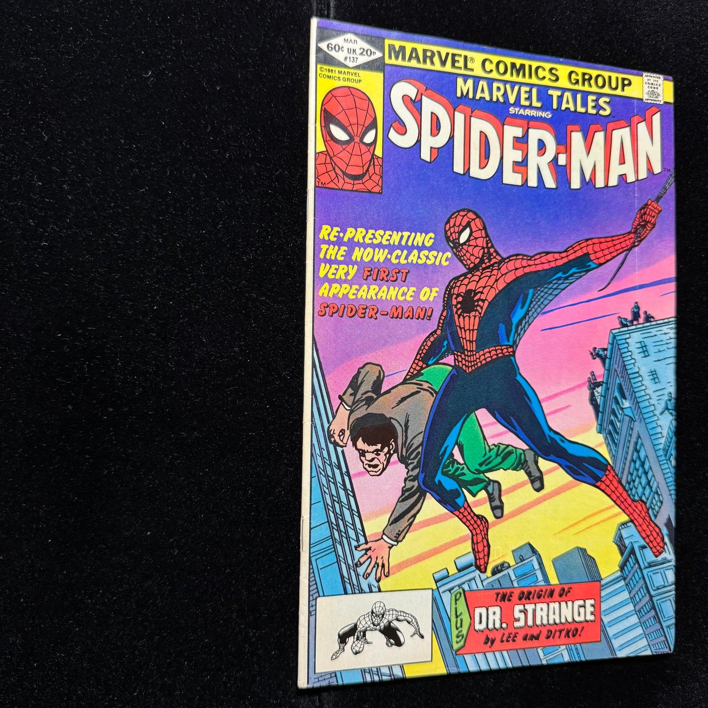 Marvel Tales 137 - 1st Standard Reprint Of AF15 - Bronze Age Marvel Comics 1982
