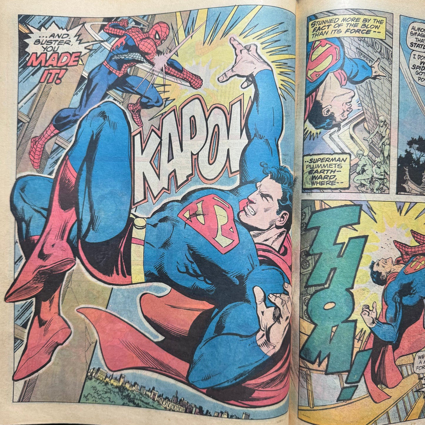 Superman Vs The Amazing Spider-Man 1 - Bronze Age Marvel/DC Comics 1976