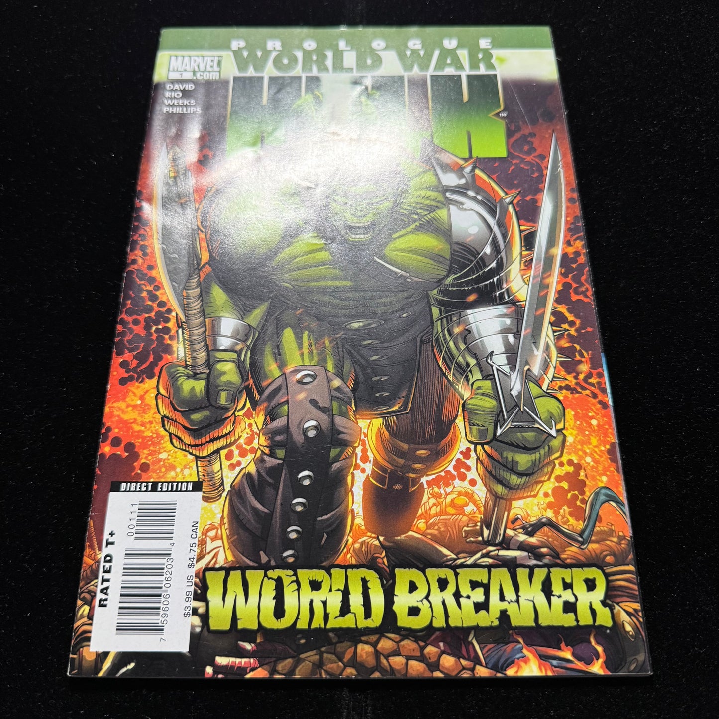 World War Hulk Prologue: World Breaker 1 - Modern Age Marvel Comics 2007