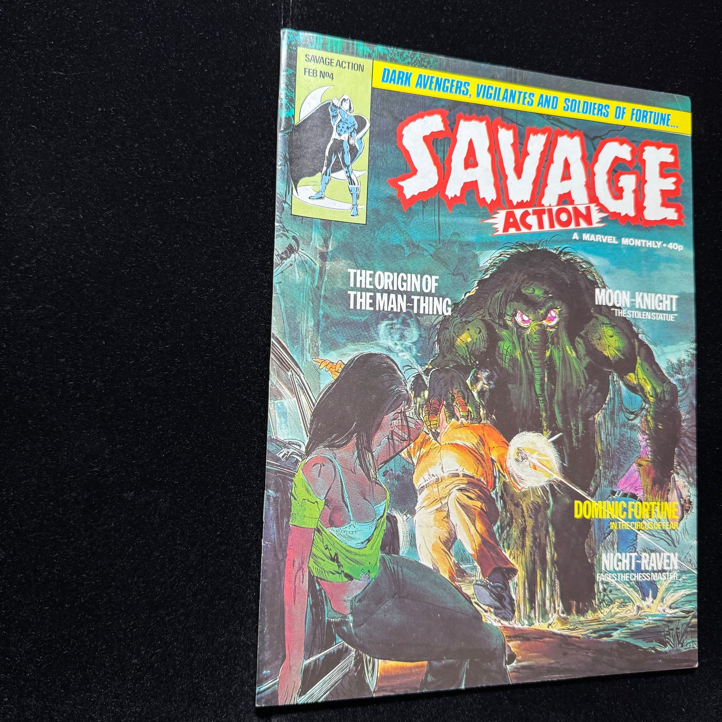 Savage Action 4 - Bronze Age Marvel Comics 1981