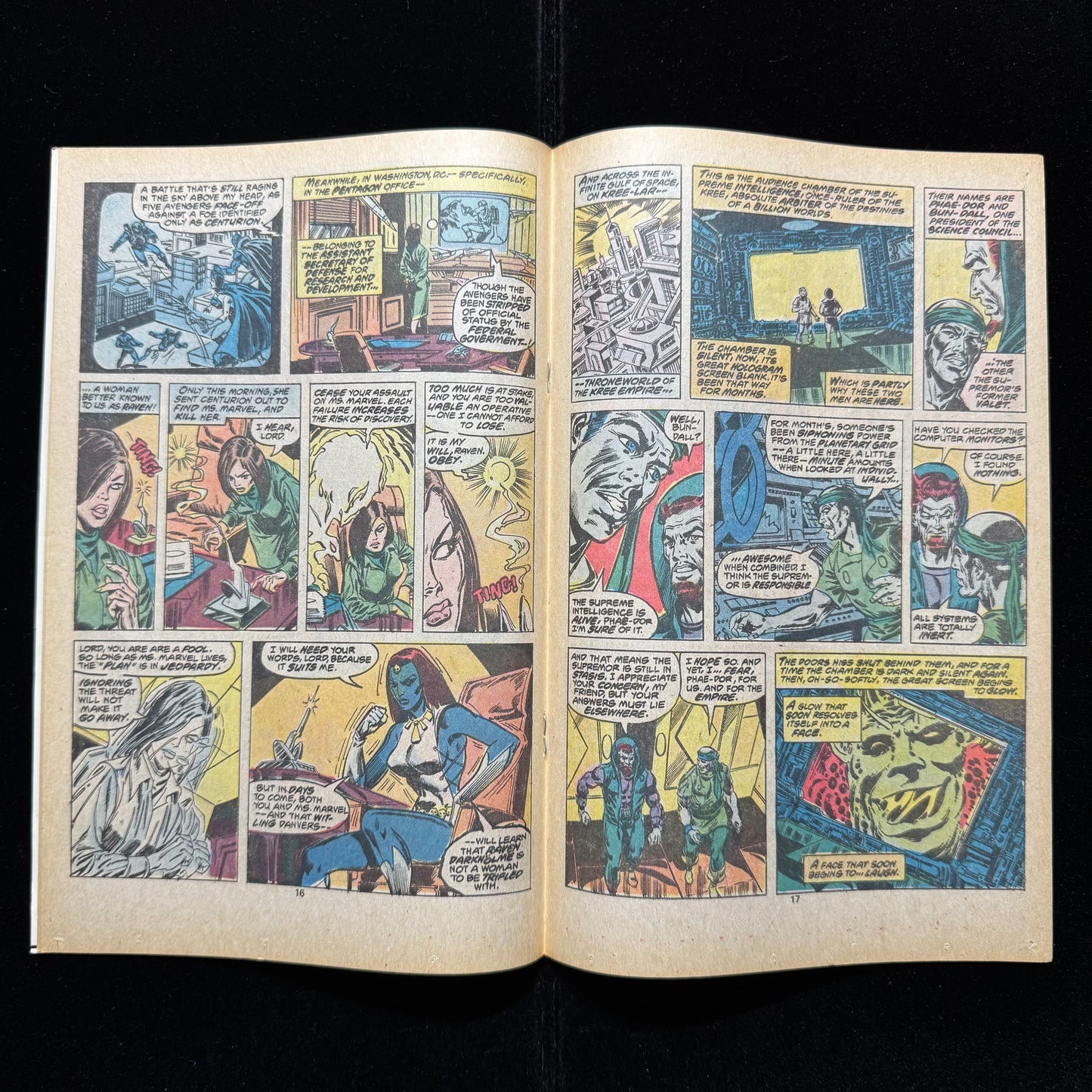 Ms Marvel 18 - 1st Full Appearance Of Mystique - Bronze Age Marvel Comics 1978