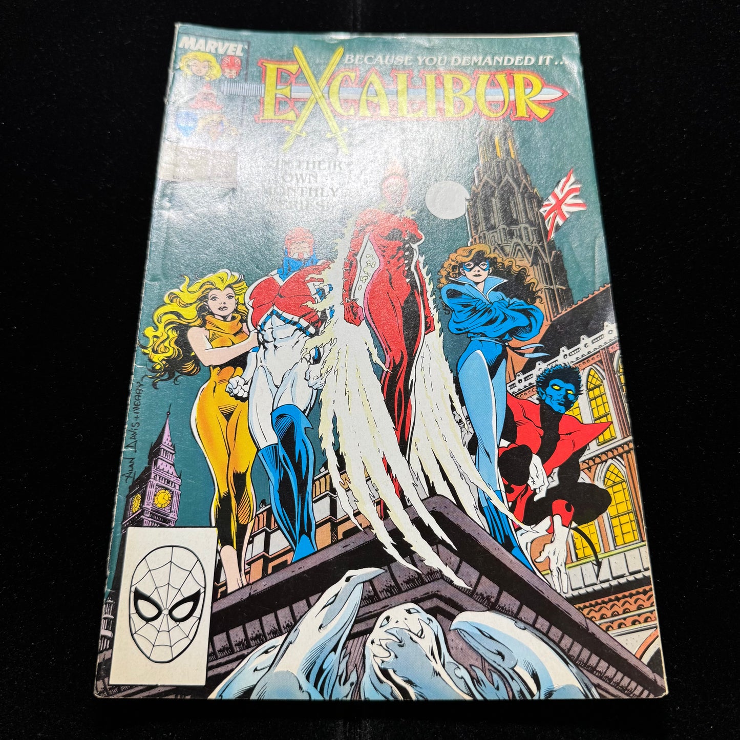 Excalibur 1 - 1st Ongoing Excalibur Title - Copper Age Marvel Comics 1988