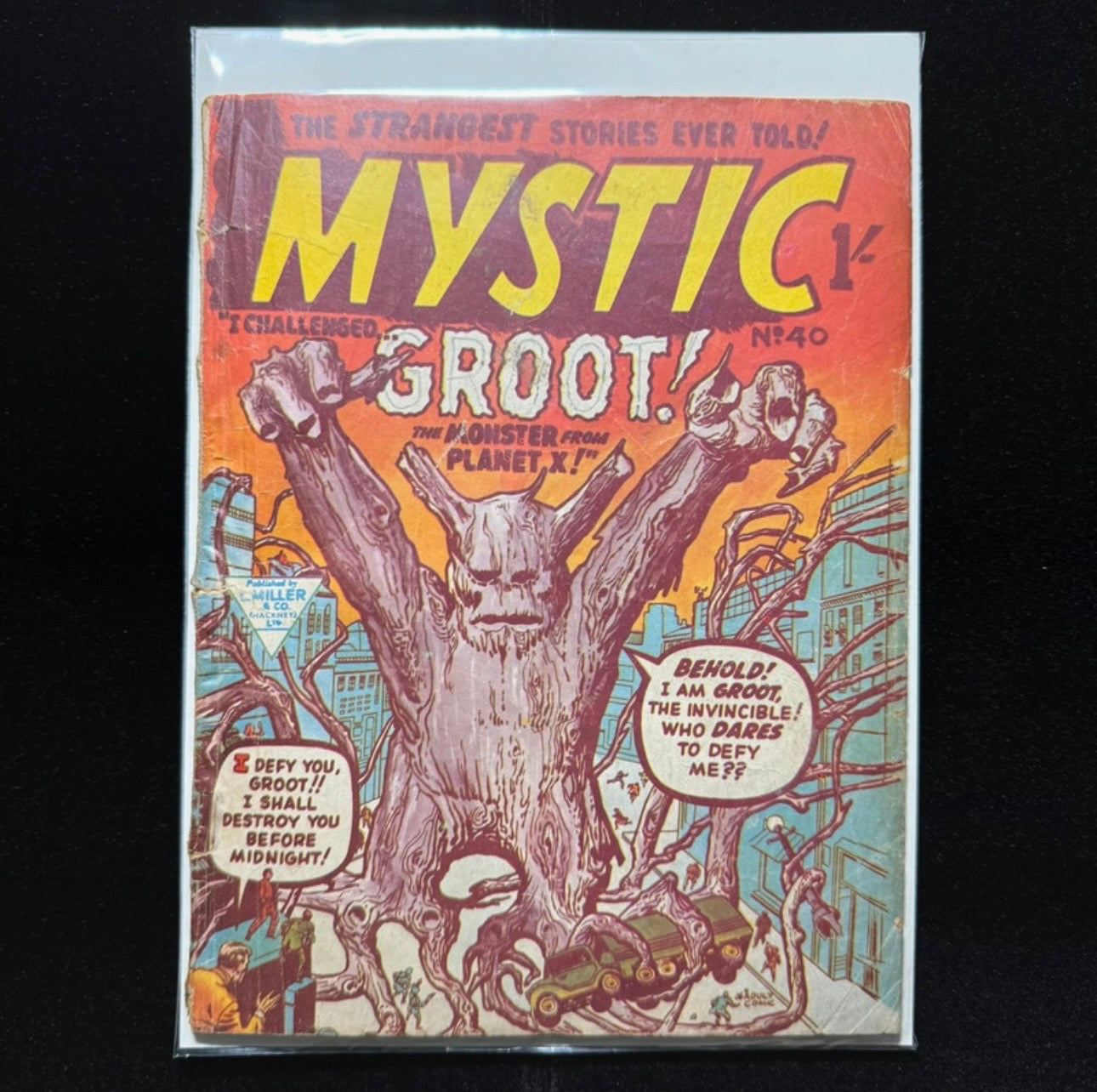Mystic 40 - Uk Edition L Miller & Co Ltd - Silver Age Marvel Comics 1963