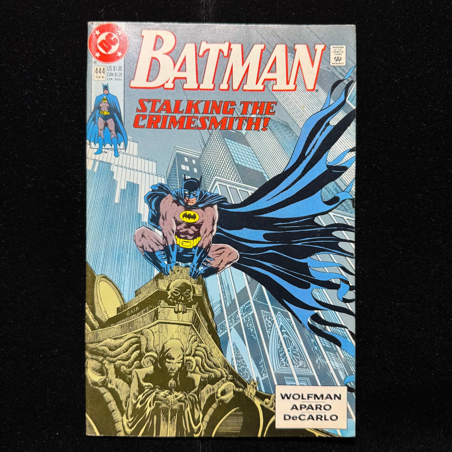 Batman 444 - Copper Age Dc Comics 1990