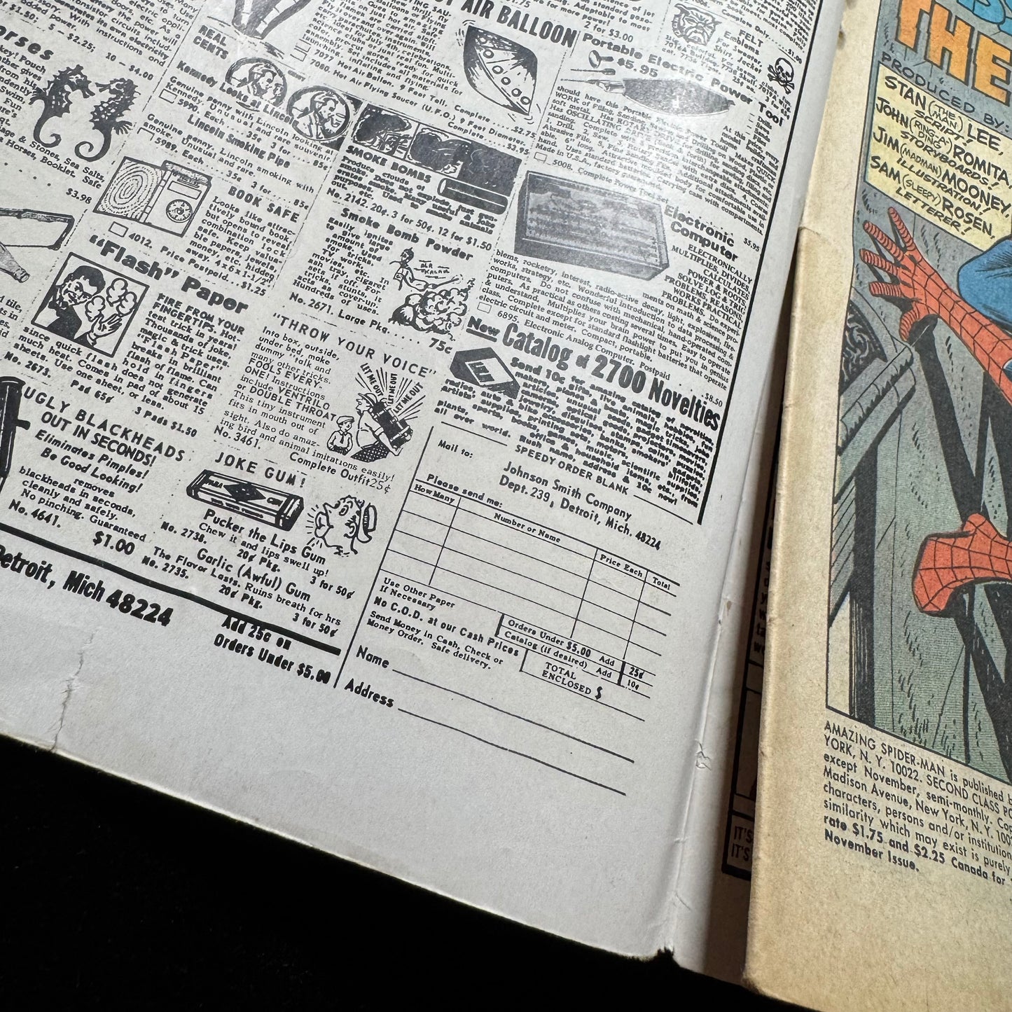 Amazing Spider-Man 69 - 1st Mention Of Vanessa Fisk - Silver Age Marvel 1969