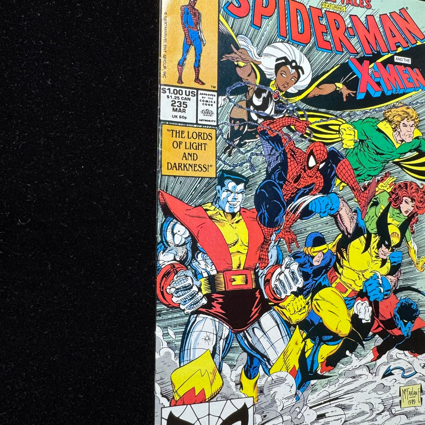 Marvel Tales 135 - Cover Art By Todd McFarlane - Copper Age Marvel Comics 1990