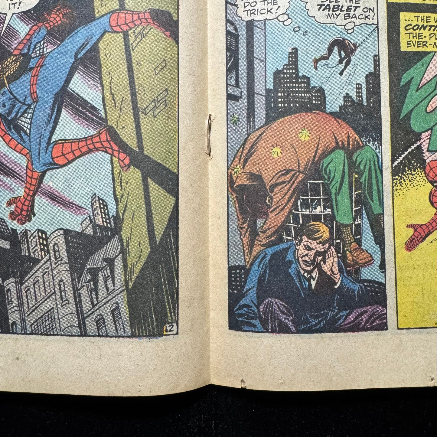 Amazing Spider-Man 70 - 1st Cameo App Of Vanessa Fisk - Silver Age Marvel 1969
