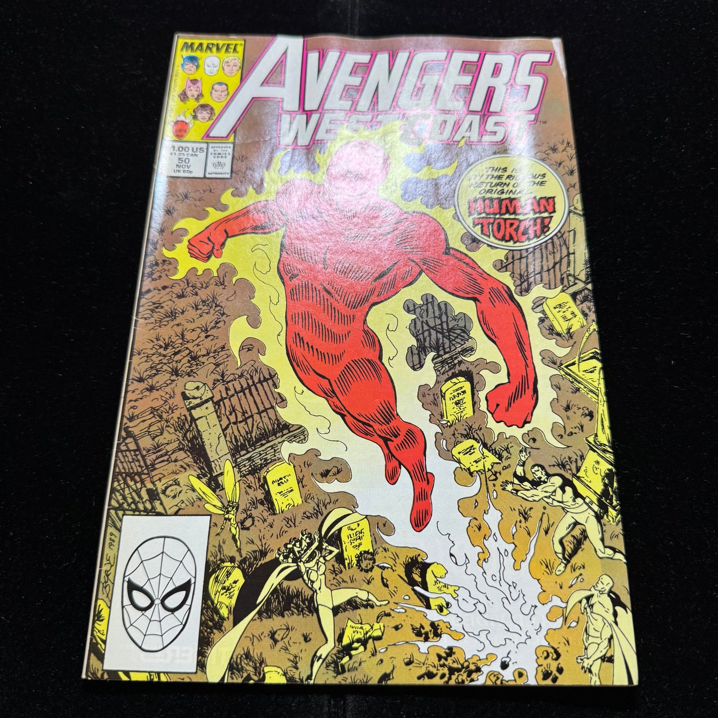West Coast Avengers 50 - Copper Age Marvel Comics 1989