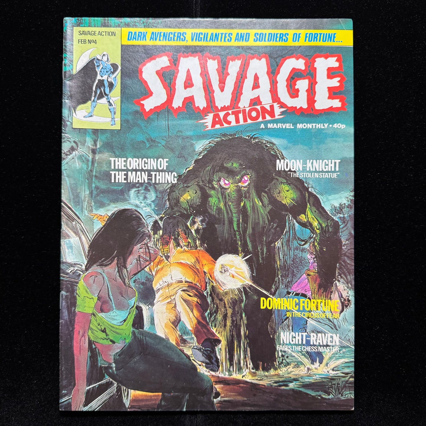 Savage Action 4 - Bronze Age Marvel Comics 1981