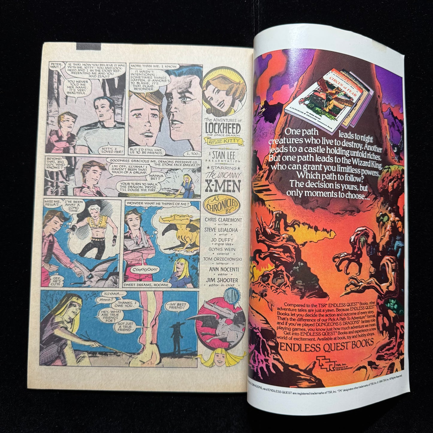 X-Men Annual 8 - Copper Age Marvel Comics 1984