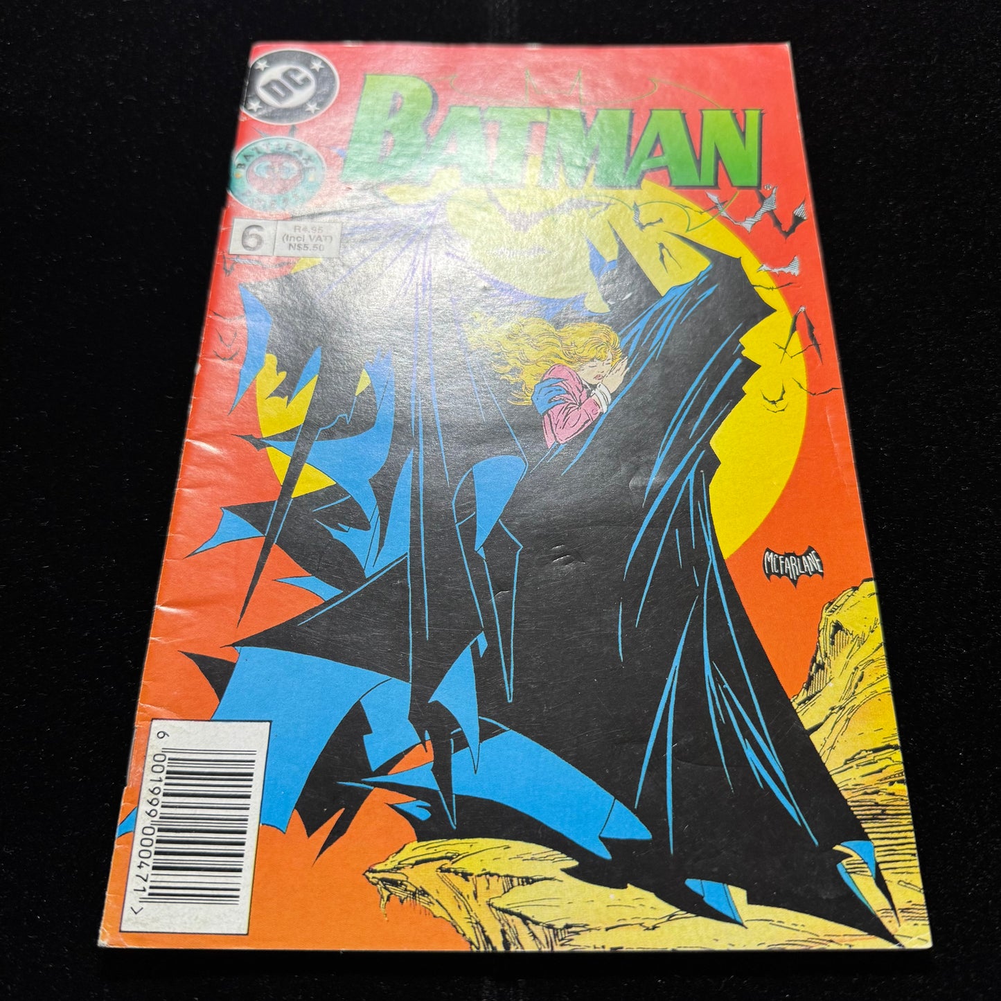 Batman 6 - Battleaxe Press South Africa - Reprints Batman 423 - Modern Age 1995
