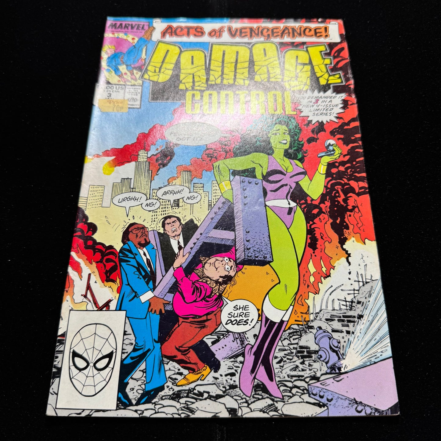 Damage Control 3 - Copper Age Marvel Comics 1990