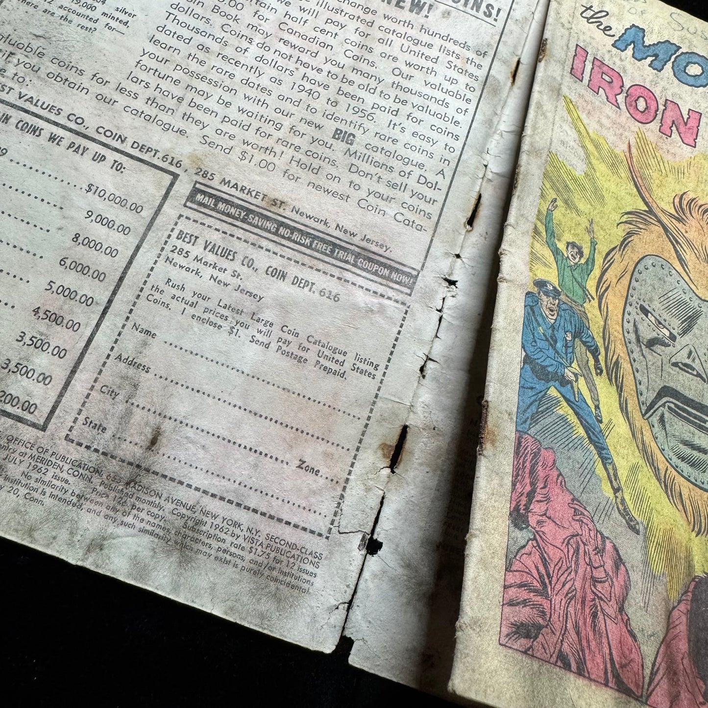 Tales Of Suspense 31 - Prototype Of Doctor Doom - Silver Age Marvel Comics 1962