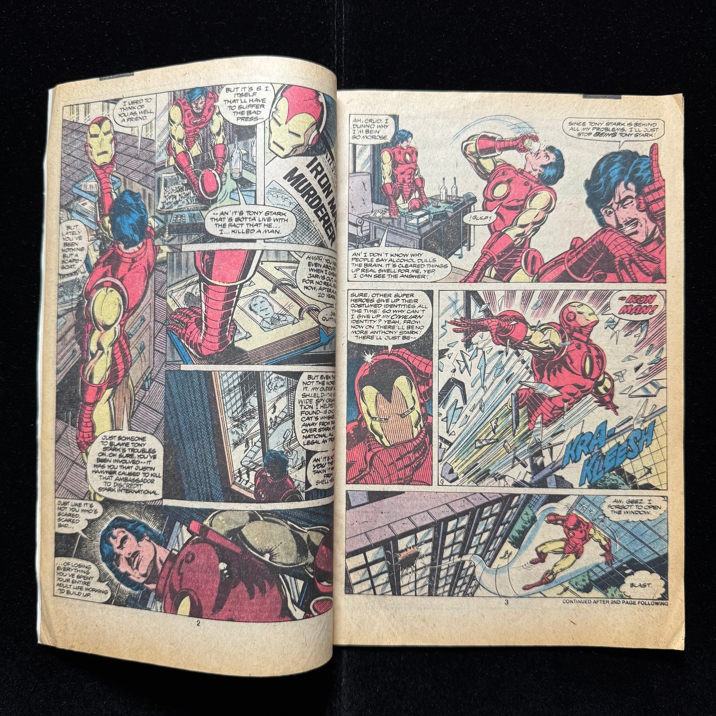 Iron Man 128 - Iconic Cover Art By Bob Layton - Bronze Age Marvel Comics 1979