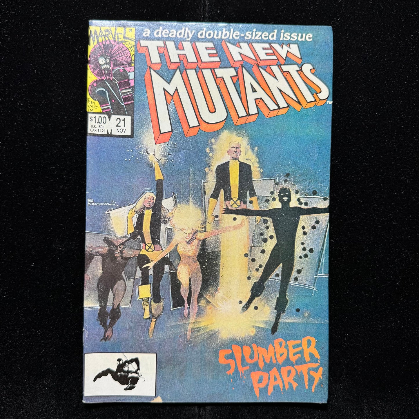 New Mutants 21 - 1st Full Appearance Of Warlock - Copper Age Marvel Comics 1984