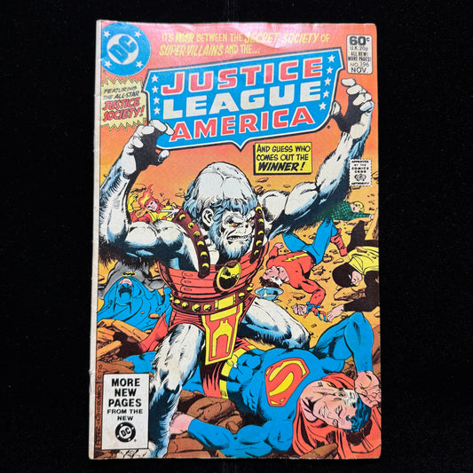 Justice League Of America 196 - Bronze Age Dc Comics 1981