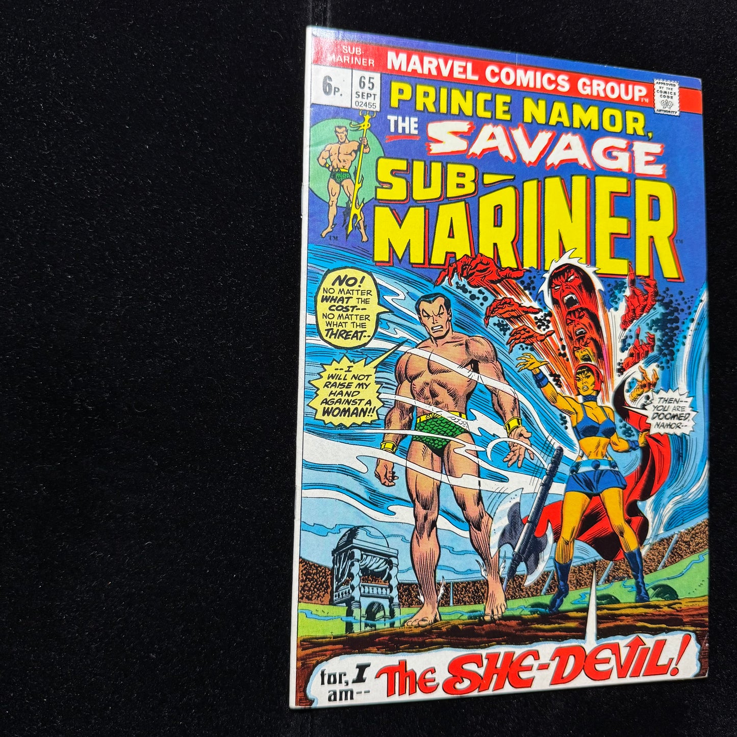 Sub-Mariner 65 - Bronze Age Marvel Comics 1973